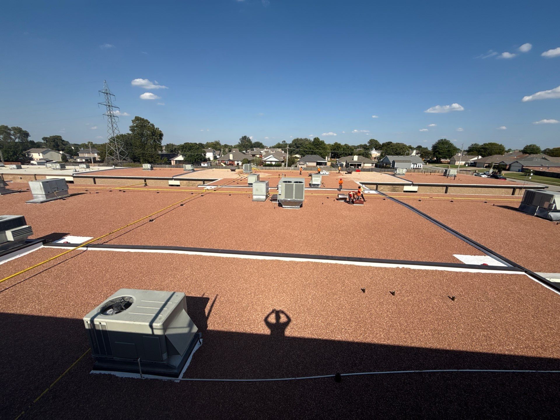 Mills Elementary School Commercial Re-Roof and Moisture Protection by Secondary Rhodes