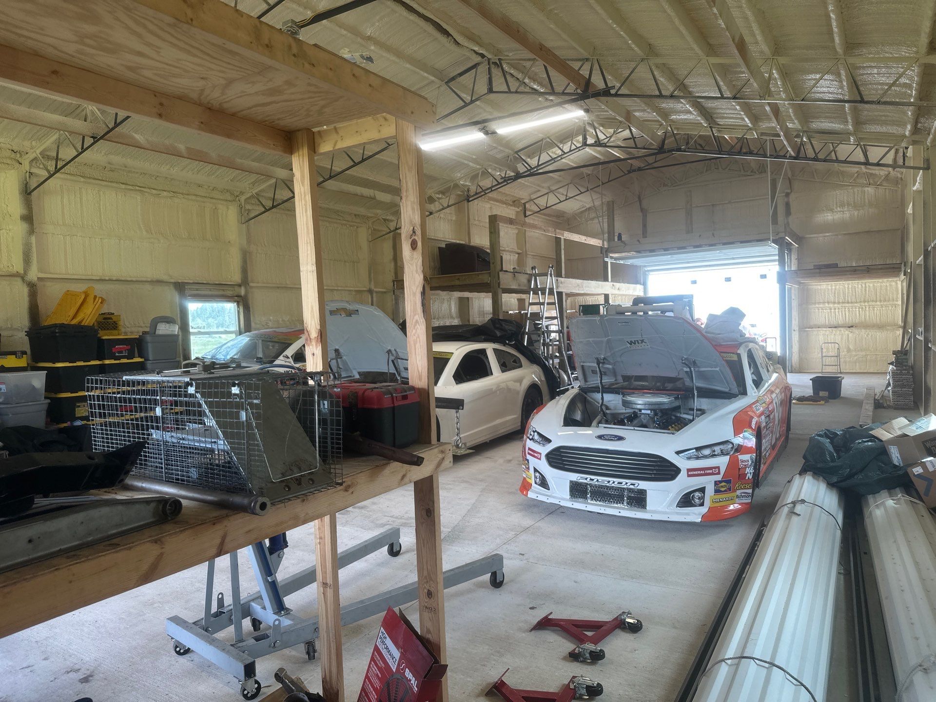 Polyaspartic Floor Coating for Warehouse Project in Plant City by Square 1 Garage and Closet Solutions