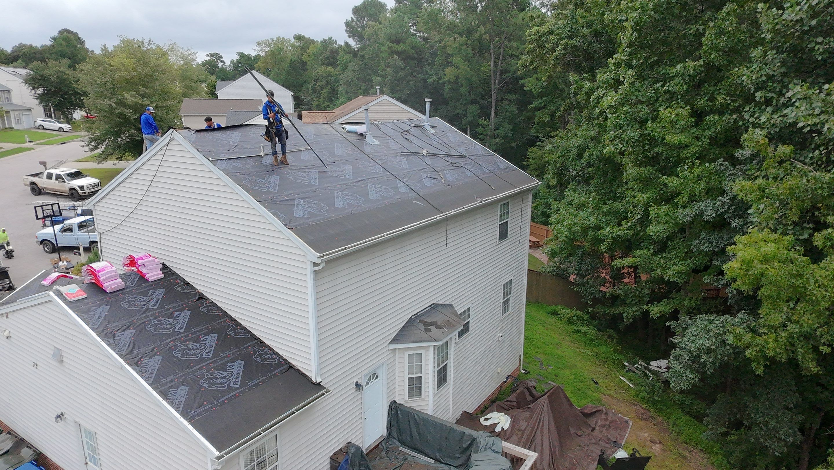 Roof Replacement- Durhan, NC by Carolina Professional Roofing, Inc