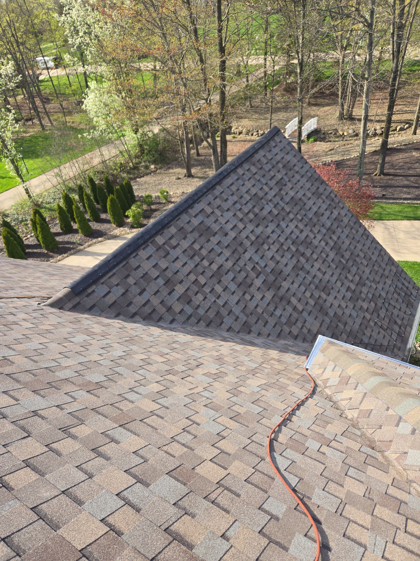 Atlas Pinnacle, Color, Majestic Shake, Drip Edge, Color, Royal Brown by Eagle Eye Roofing