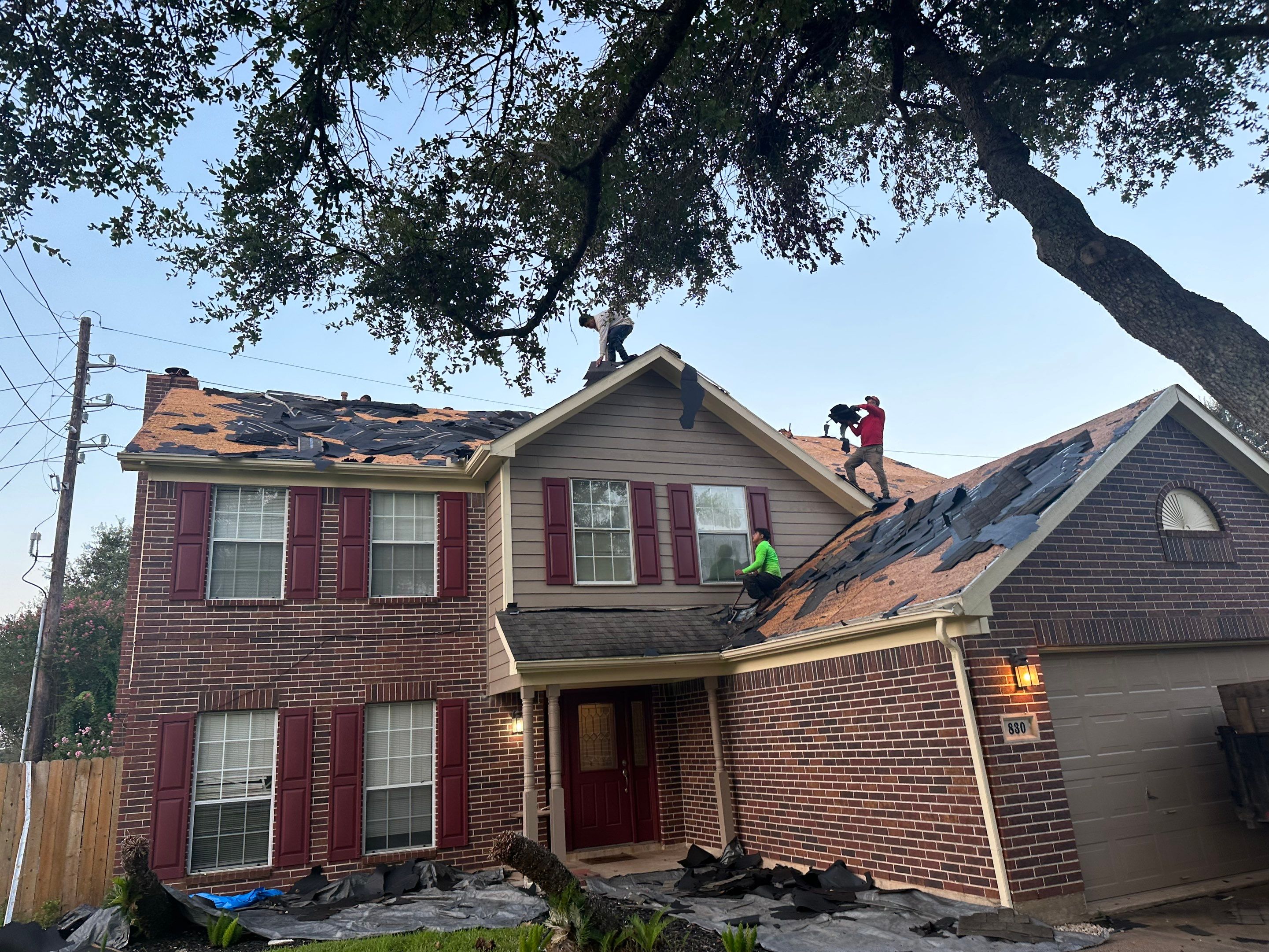 30 year GAF Natural Shadow Roofing system  by Big State Roof Solutions
