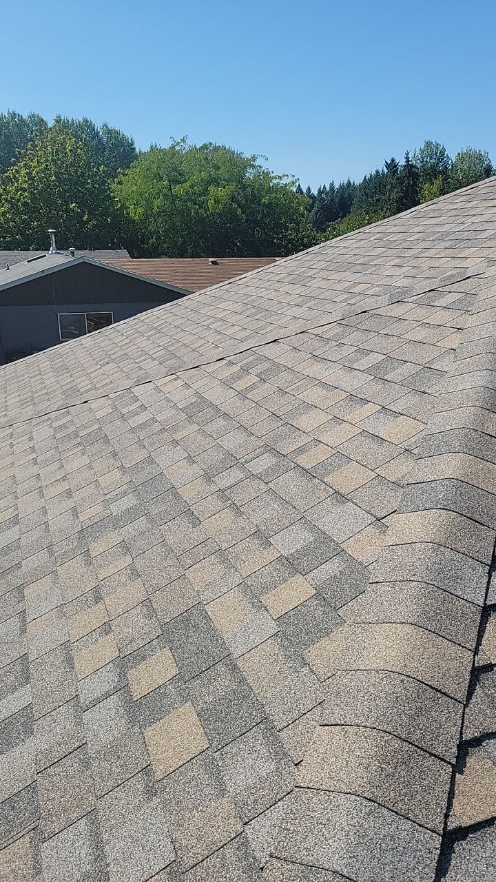 Residential Roofing Installation using IKO Dynasty (Color: Biscayne) by Orezona Building & Roofing Company, Inc.