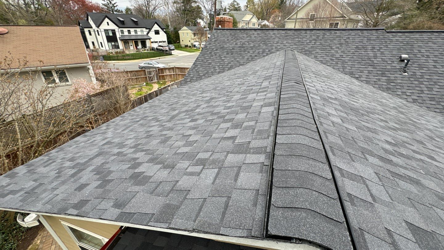 Arlington CertainTeed Landmark Pro Roof in Max Def Moire Black by RM Banning, Inc.