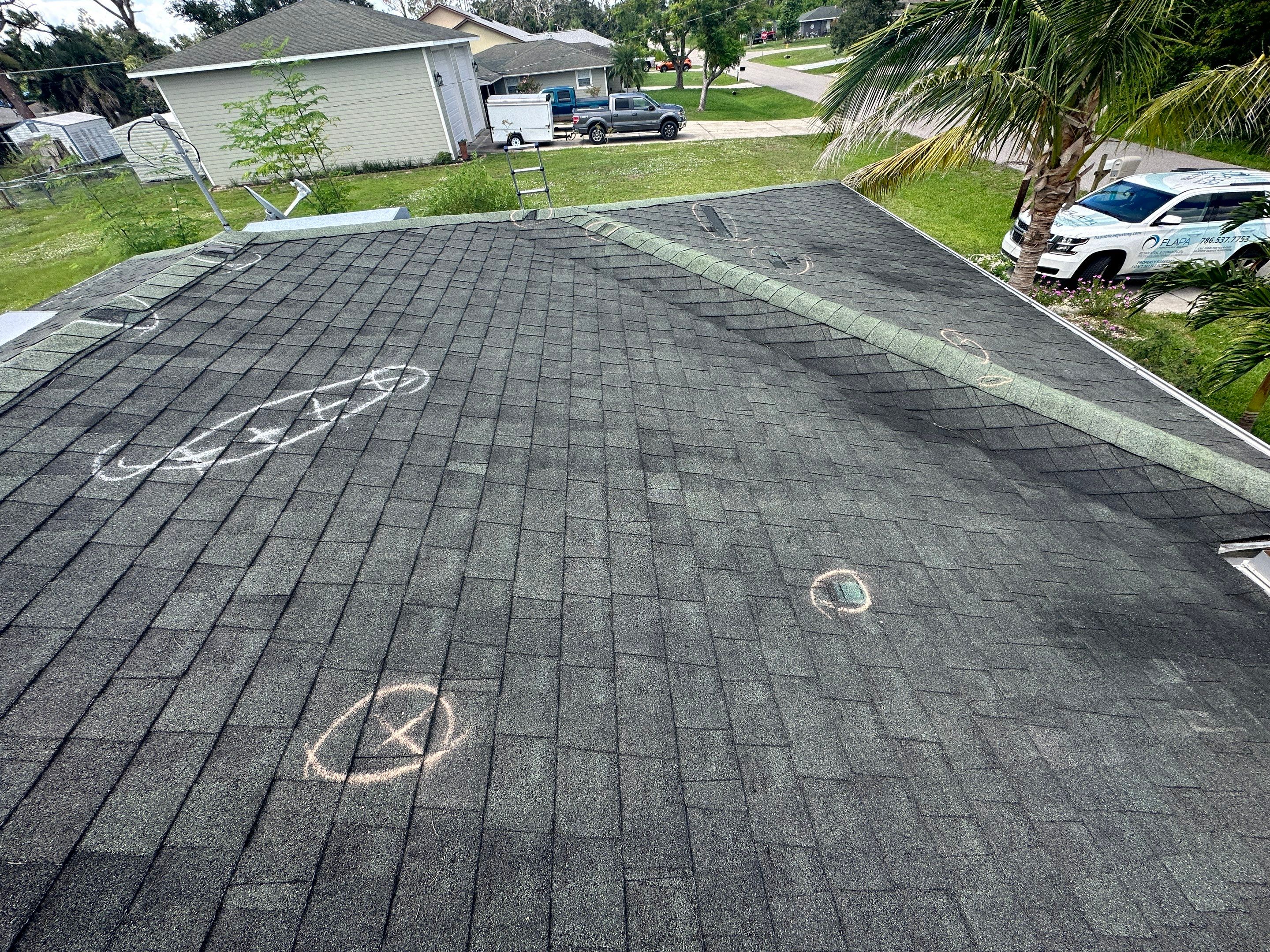 Roof Damage Claim in Fort Myers by FLAPA & KeyStone