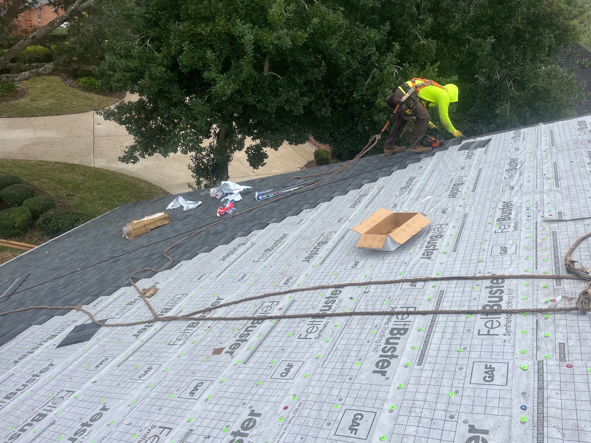 GAF Charcoal Architectural Shingle - Re-roof by Endless Summer Roofing Co.