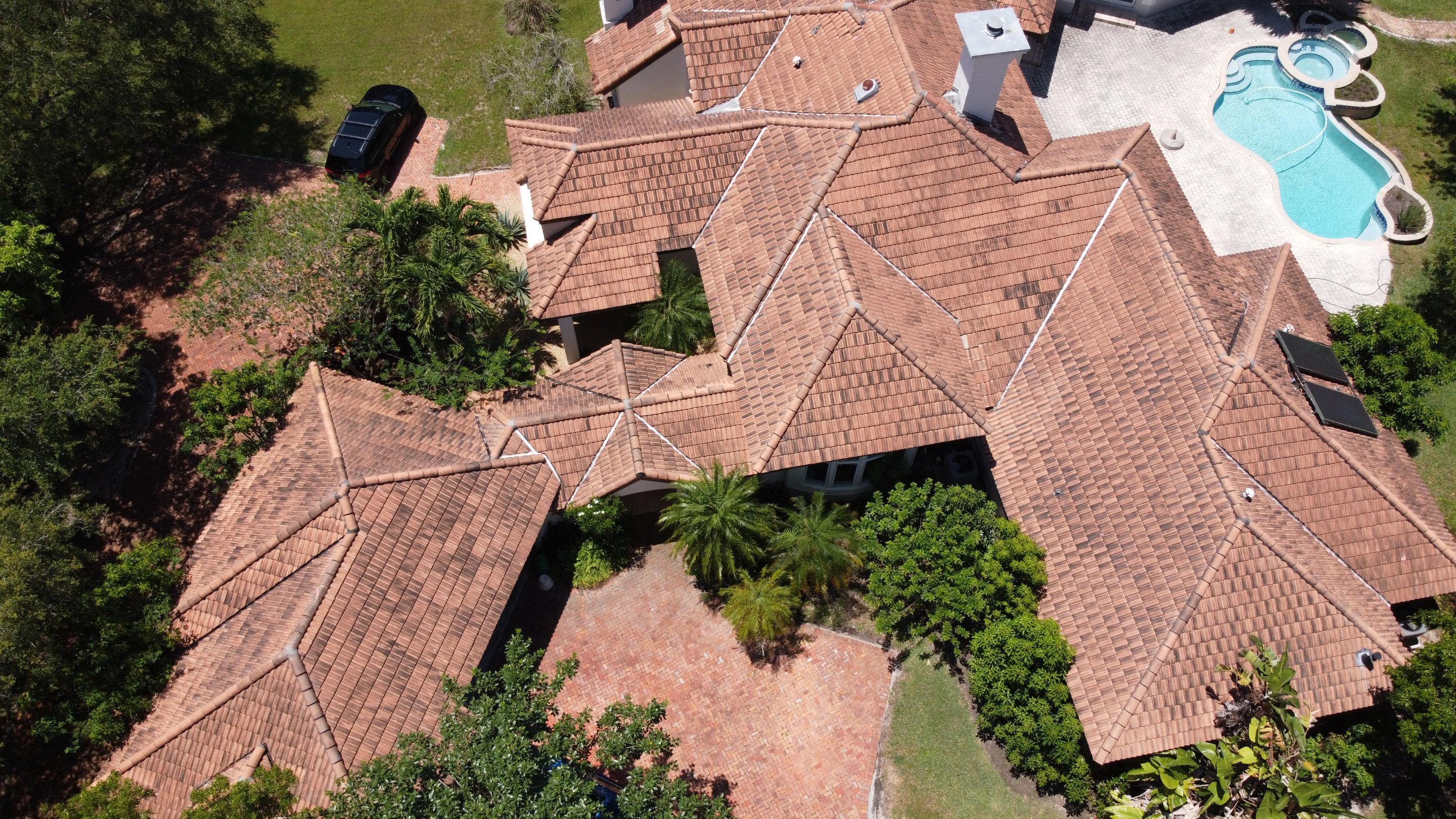 Residential Roofing Installation using 1" Nail strip metal roof by BLUES BROTHERS CONSTRUCTION CORP