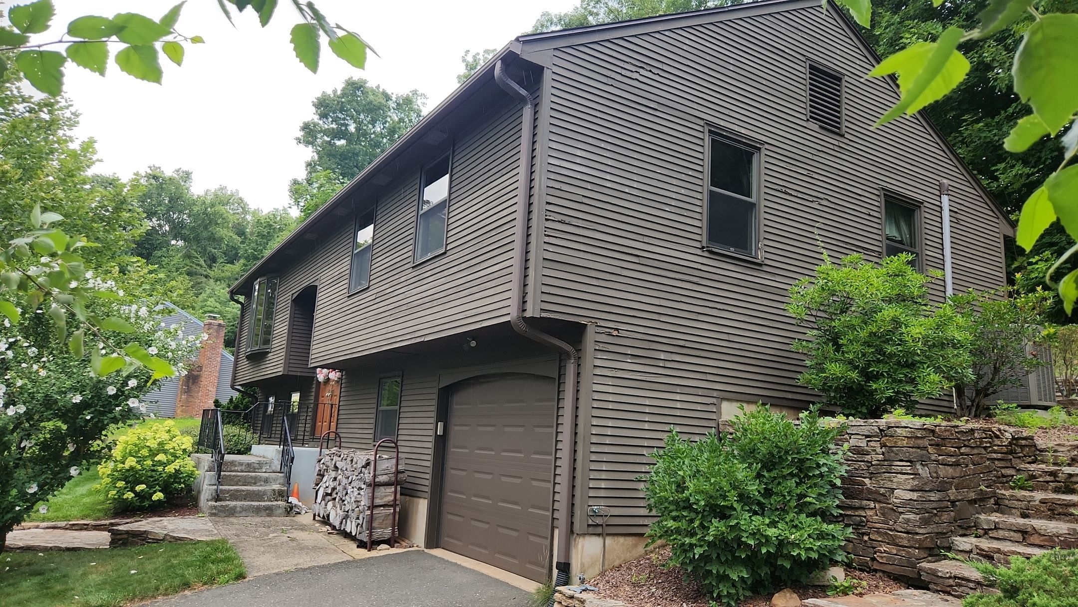 Siding Renewal Using Cert. Monogram D/4 x 25' Clapboard, Espresso by DiGiorgi Roofing and Siding Inc