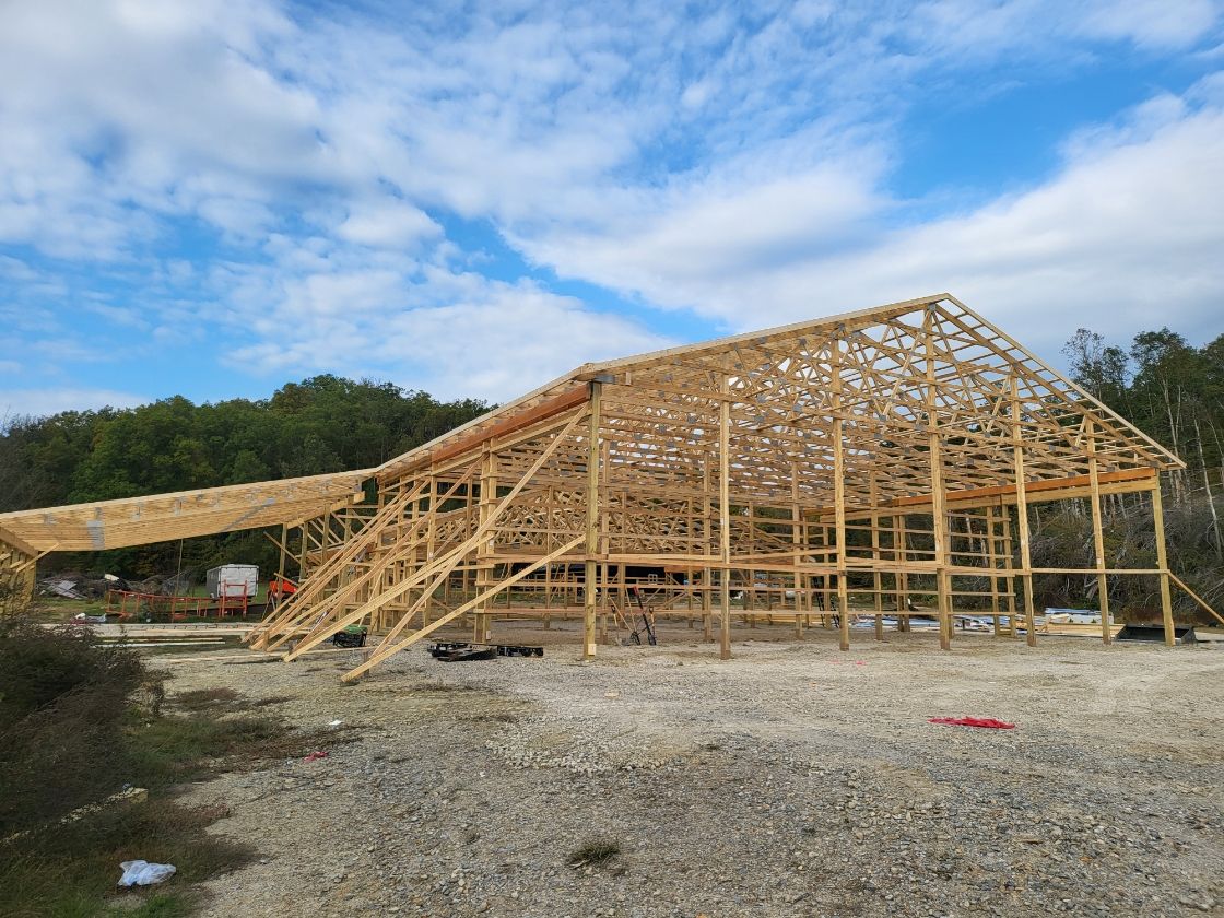 Custom Post-Frame Home Construction and Metal Building in Nashville by The Barn Builders