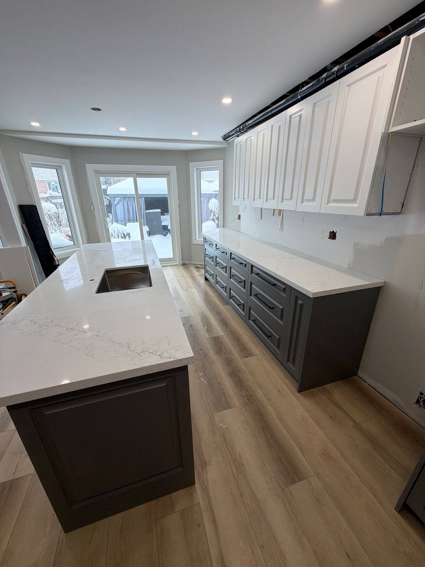 Bowmanville Main Floor Reno by Cornerstone Construction