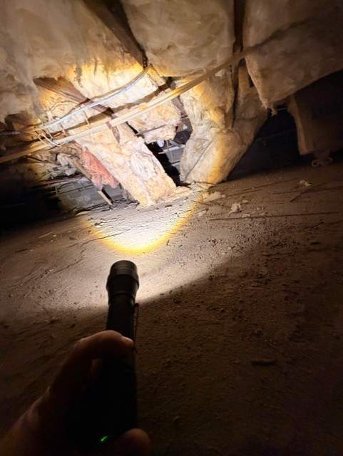 Crawlspace cleaning by Newhouse Restoration
