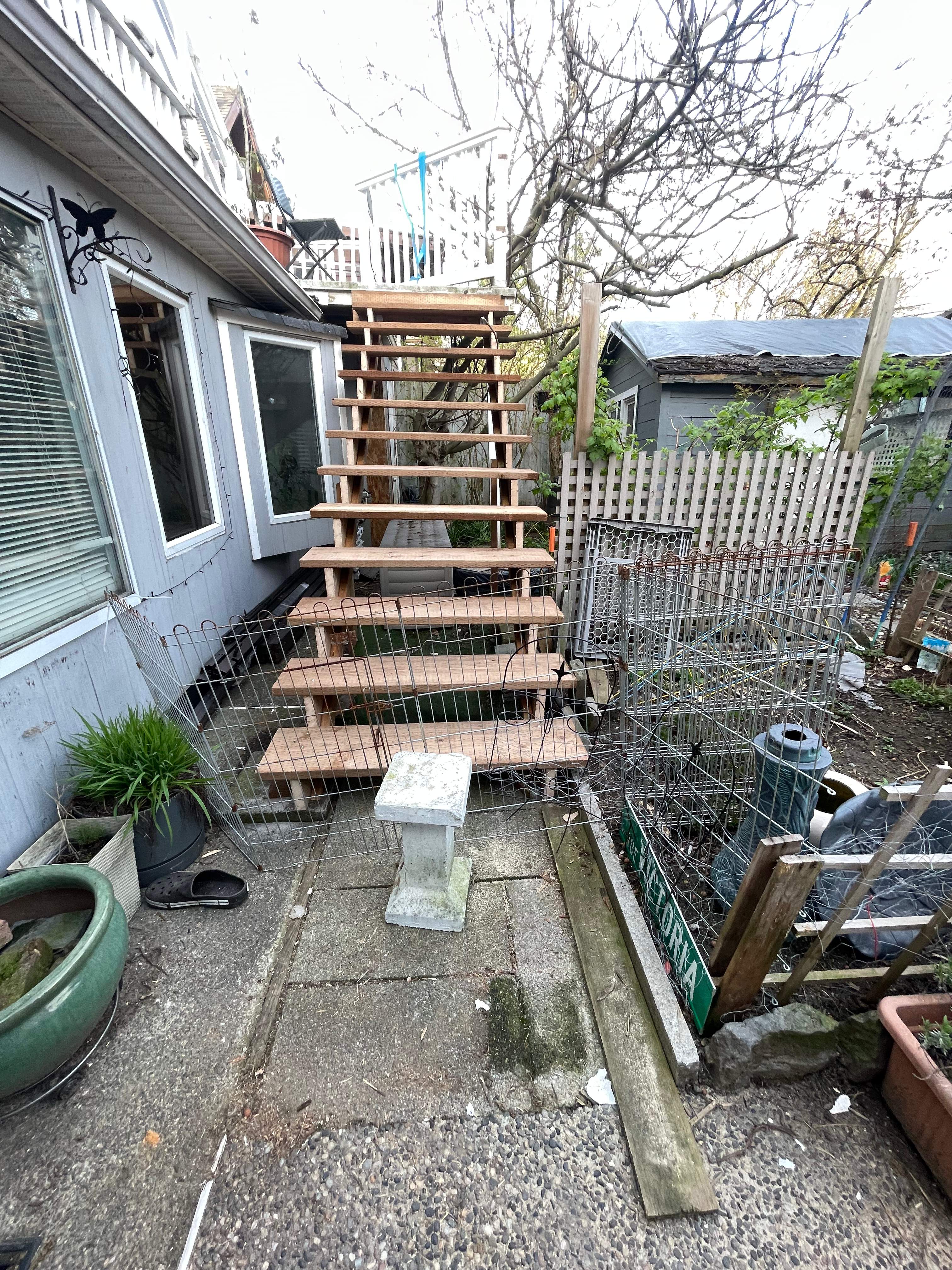 New Deck & New Set Of Stairs by YVR Construction Group