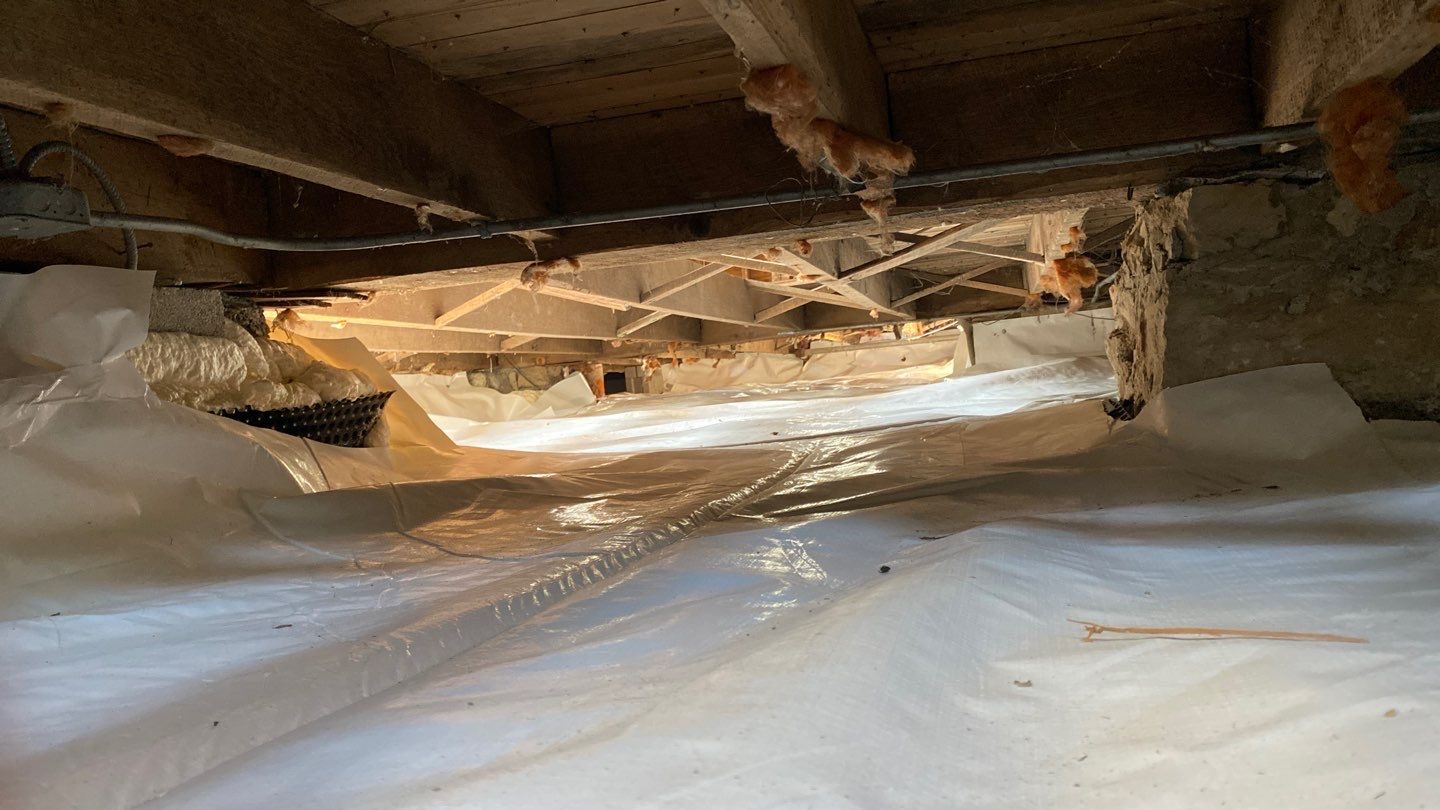 Another Tough Crawlspace Waterproofing Project by Toledo Basement Repair