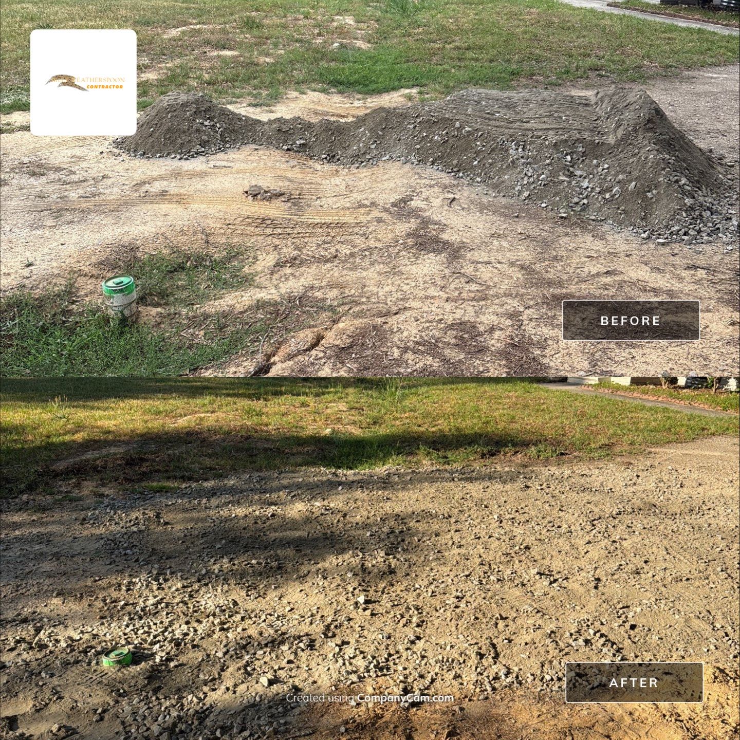 Driveway Leveling – Crush & Run Base by Billy Weatherspoon Contractor