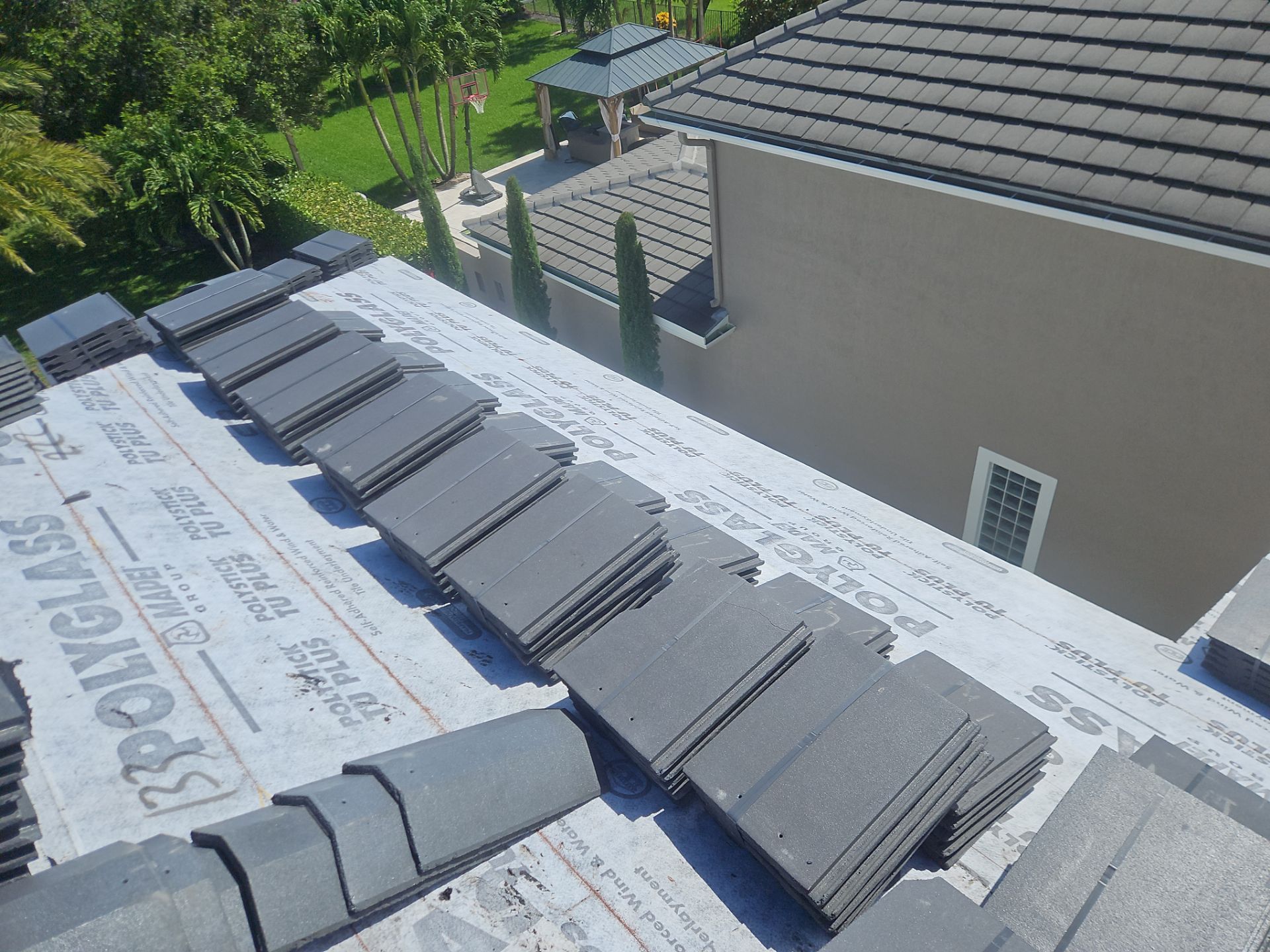 Residential Roofing Installation using Westlake Roofing Tile by BLUES BROTHERS ROOFING