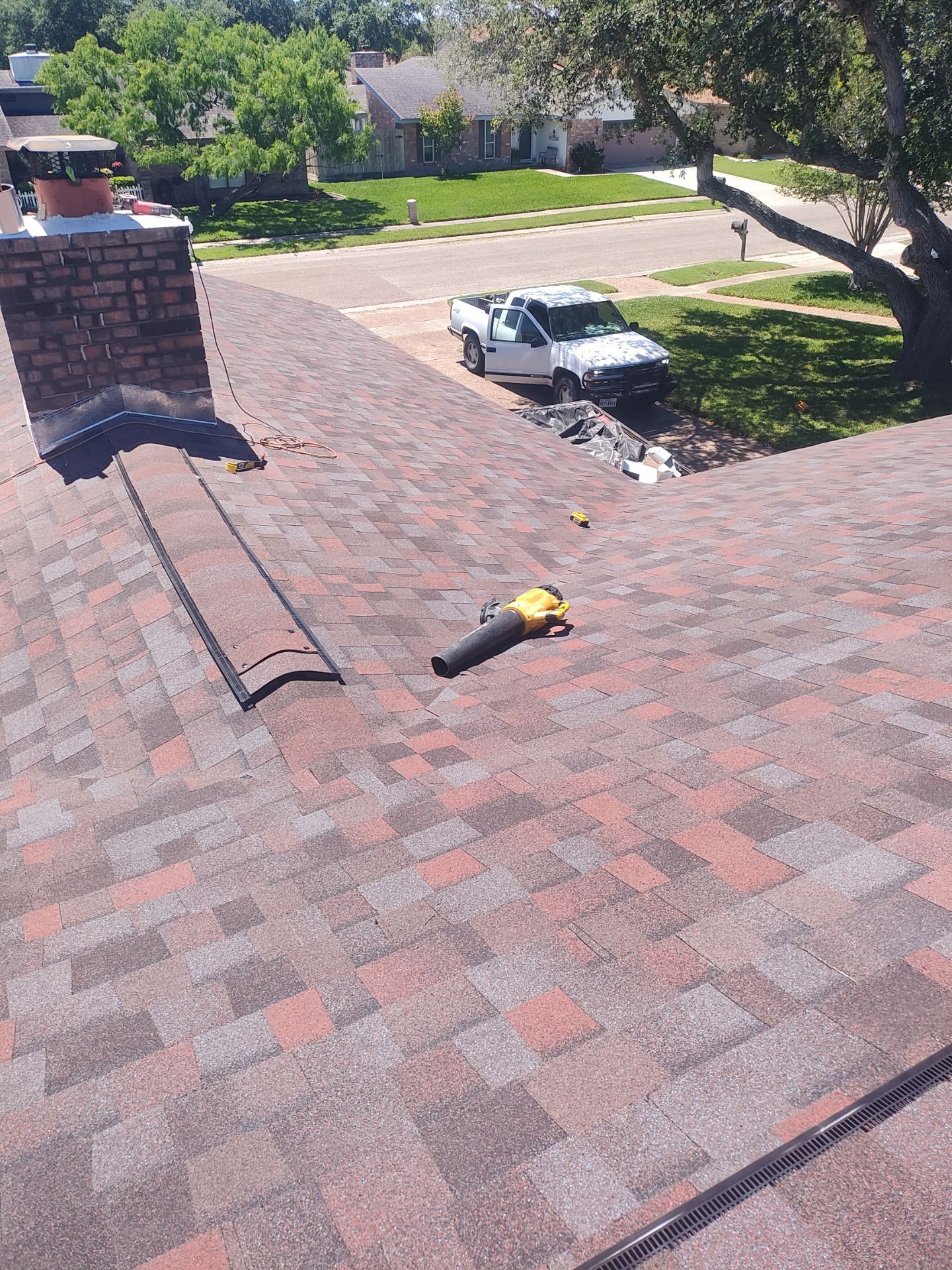 She looks good in Red by Bayfront Roofing and Construction