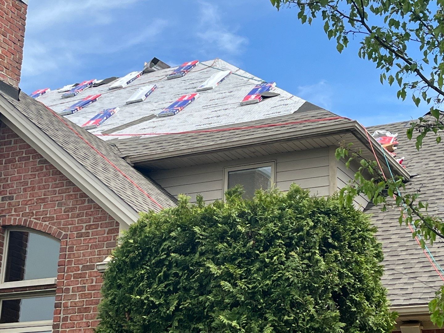 Residential Roofing Installation using GAF Timberline HDZ Weathered Wood by Nitro Roofing and Construction