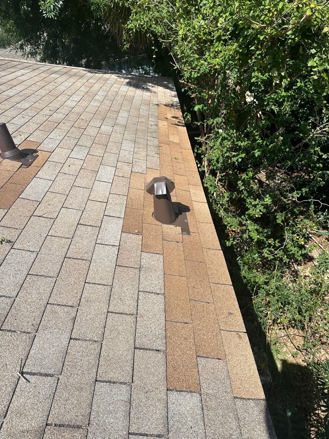 Hail Damage using Owen's Corning Duration (Lifetime) Shingles by Roof Repair Company