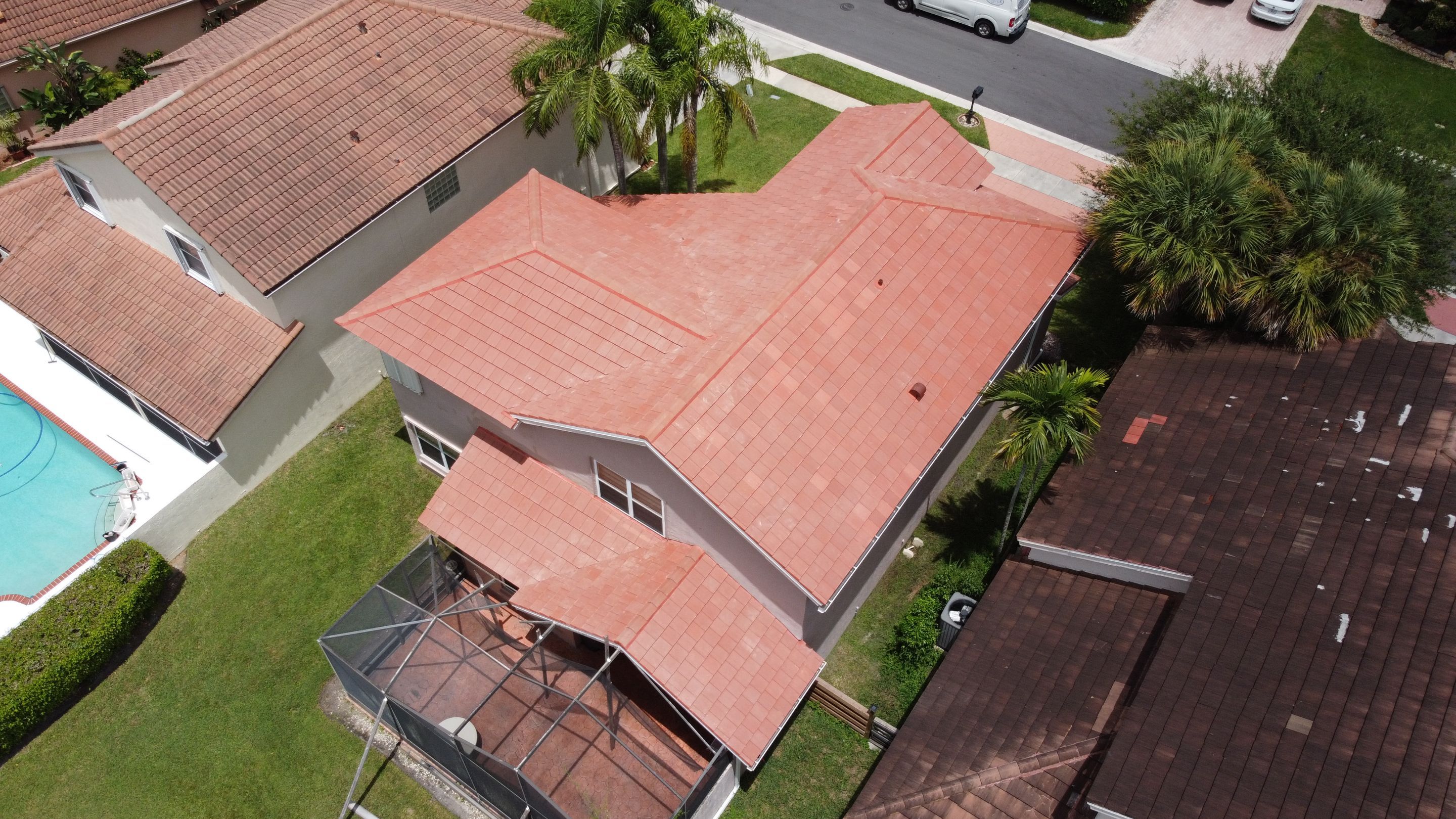 Residential Roofing Installation using Eagle Roofing Tile by BLUES BROTHERS ROOFING