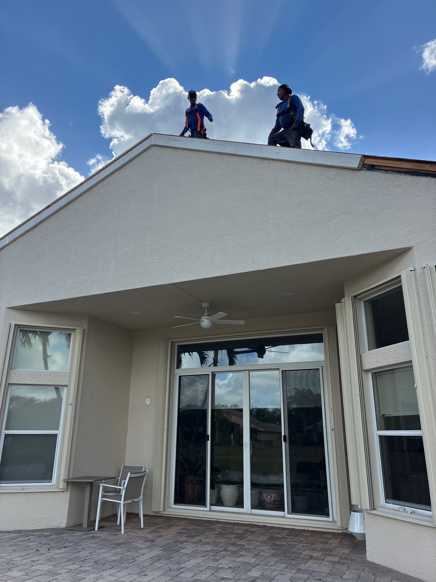 Full Concrete S-Tile Roof Replacement and Deck Repair in Wellington by Aastro Roofing
