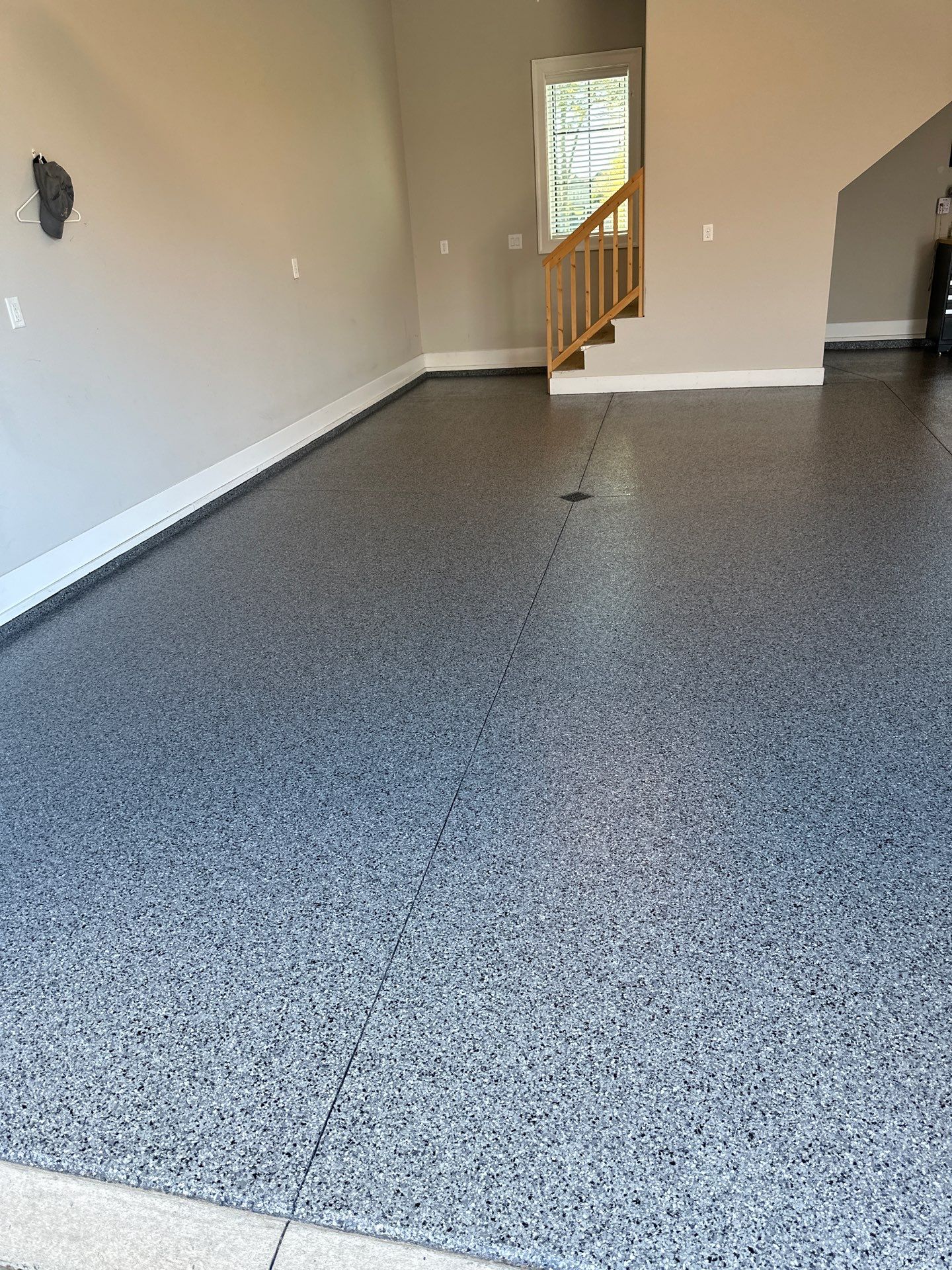 Garage Floor Coating using Nightfall by My Garage Floor Guys