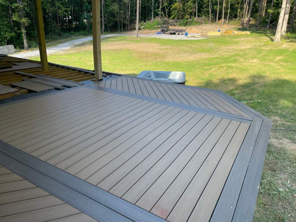 Composite Porch by Pillar and Pine