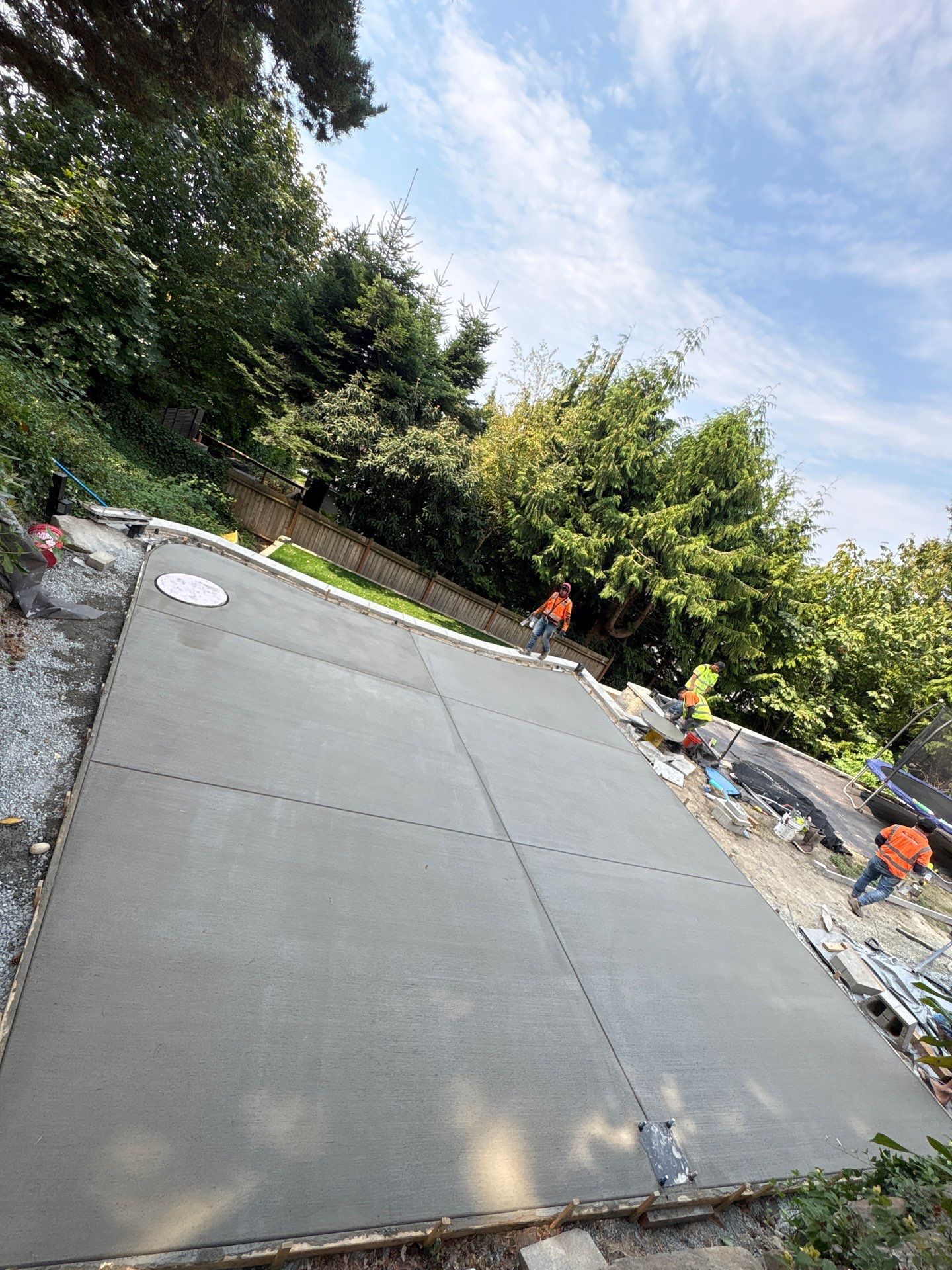 Backyard Concrete Patch Repair | Seattle  by Jireh Asphalt & Concrete Inc 