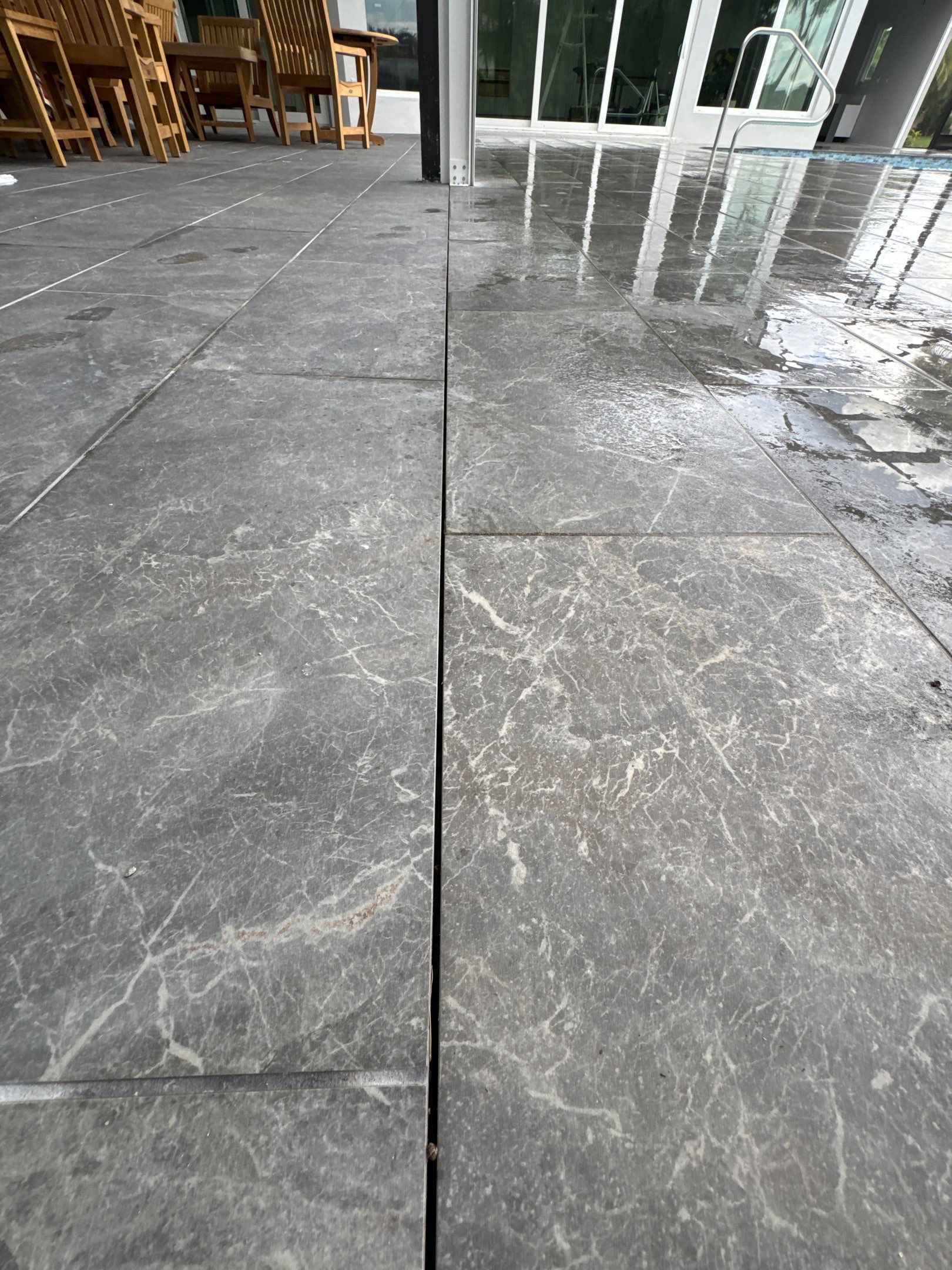 Pool Renovation/Porcelain pavers/Wild Cat Run by Old Town Pavers Llc