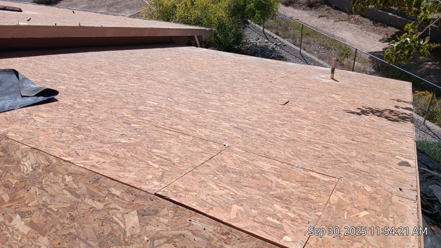 Oakridge Desert tan shingles in Chimayo Meadows by Doyle Roof Masters Inc