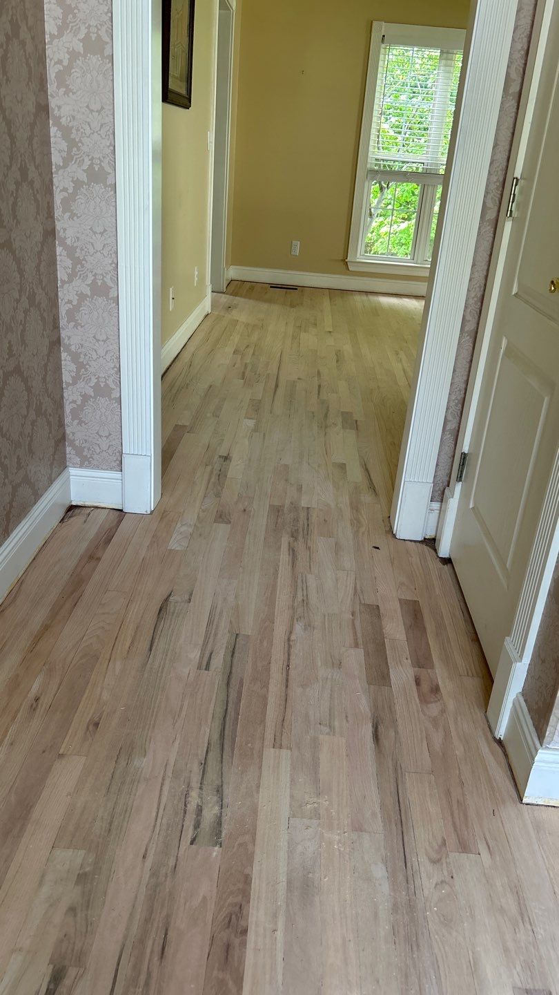 Natural refinish by Footprints Floors of Nashville