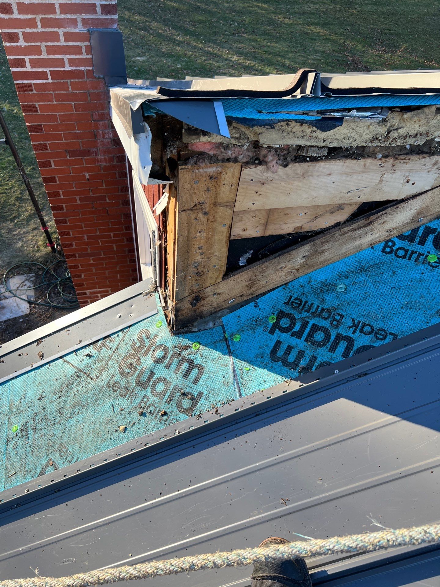 Residential Roofing Installation using Ideal Steel Standing Seam  by Artisan Roofing & Home Improvements Inc.