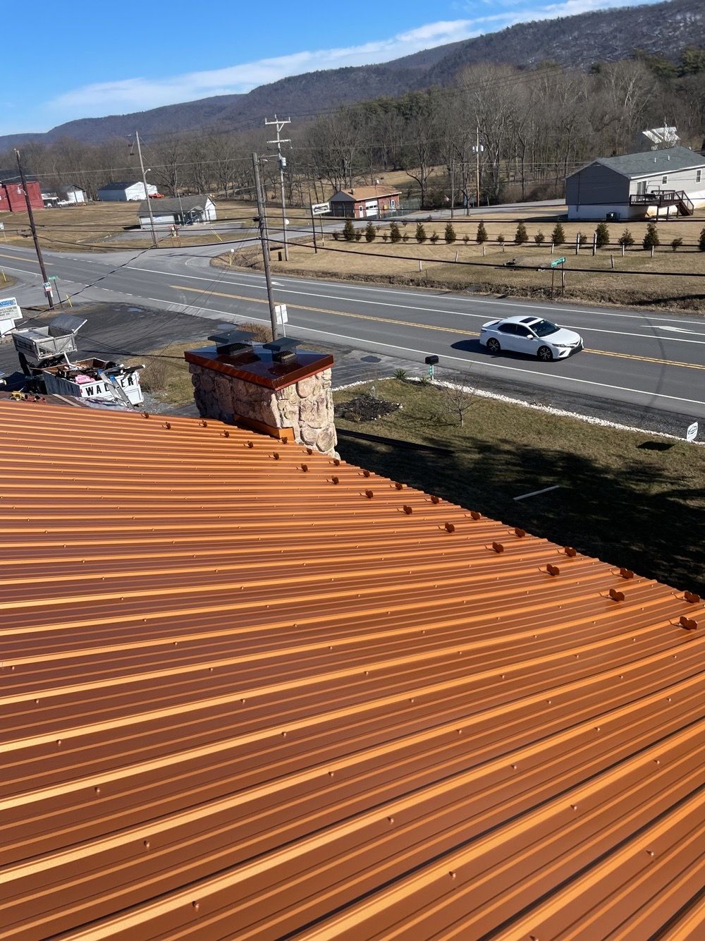 New Copper Metal Roof by Starway Roof Systems