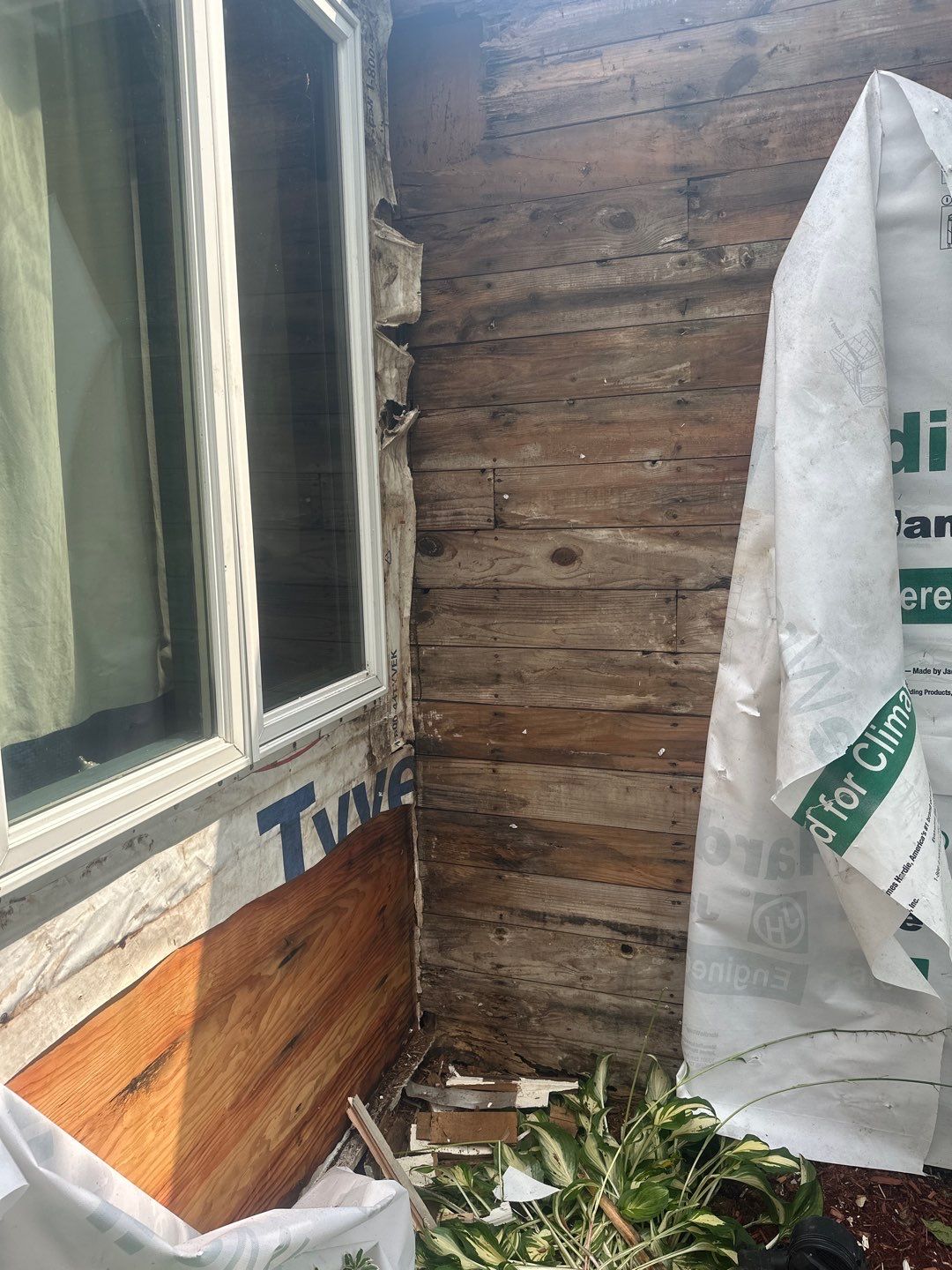 Siding Installation using Hardie Plank Artic white by A Plus Exterior