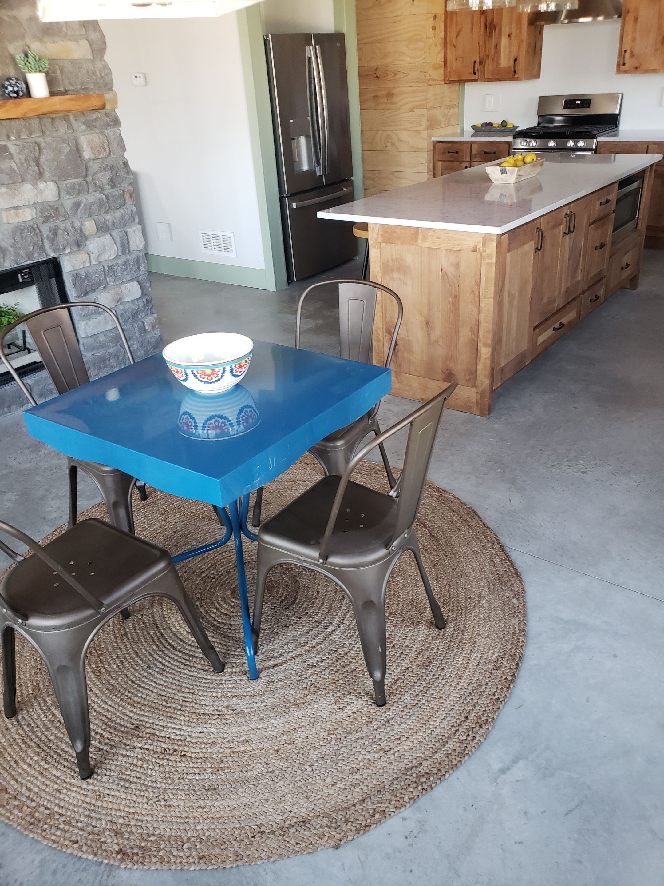 Eudora, KS -- Full Home Polish by Big Red Decorative Concrete, LLC