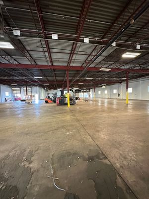 Existing Warehouse Interior Repaint
