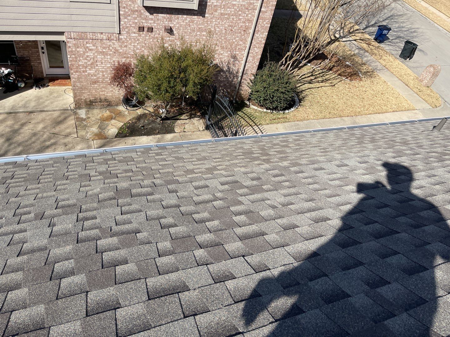 Major storm damage required full roof replacement along with other exterior repairs by First United Roofing & Construction
