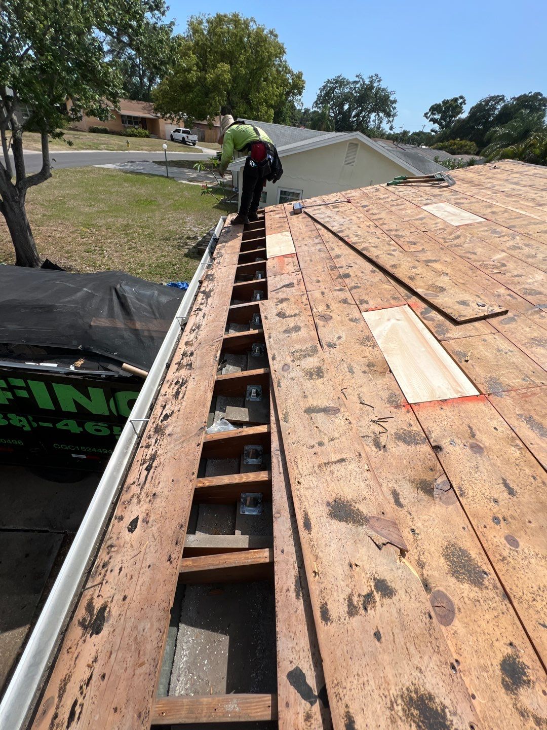 Project in St. Petersburg 33710 by Mitchell Roofing Company LLC 