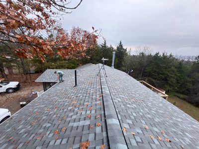 Residential Roofing Install - Atlas Pinnacle Pristine Shingles - Color Coastal Granite 