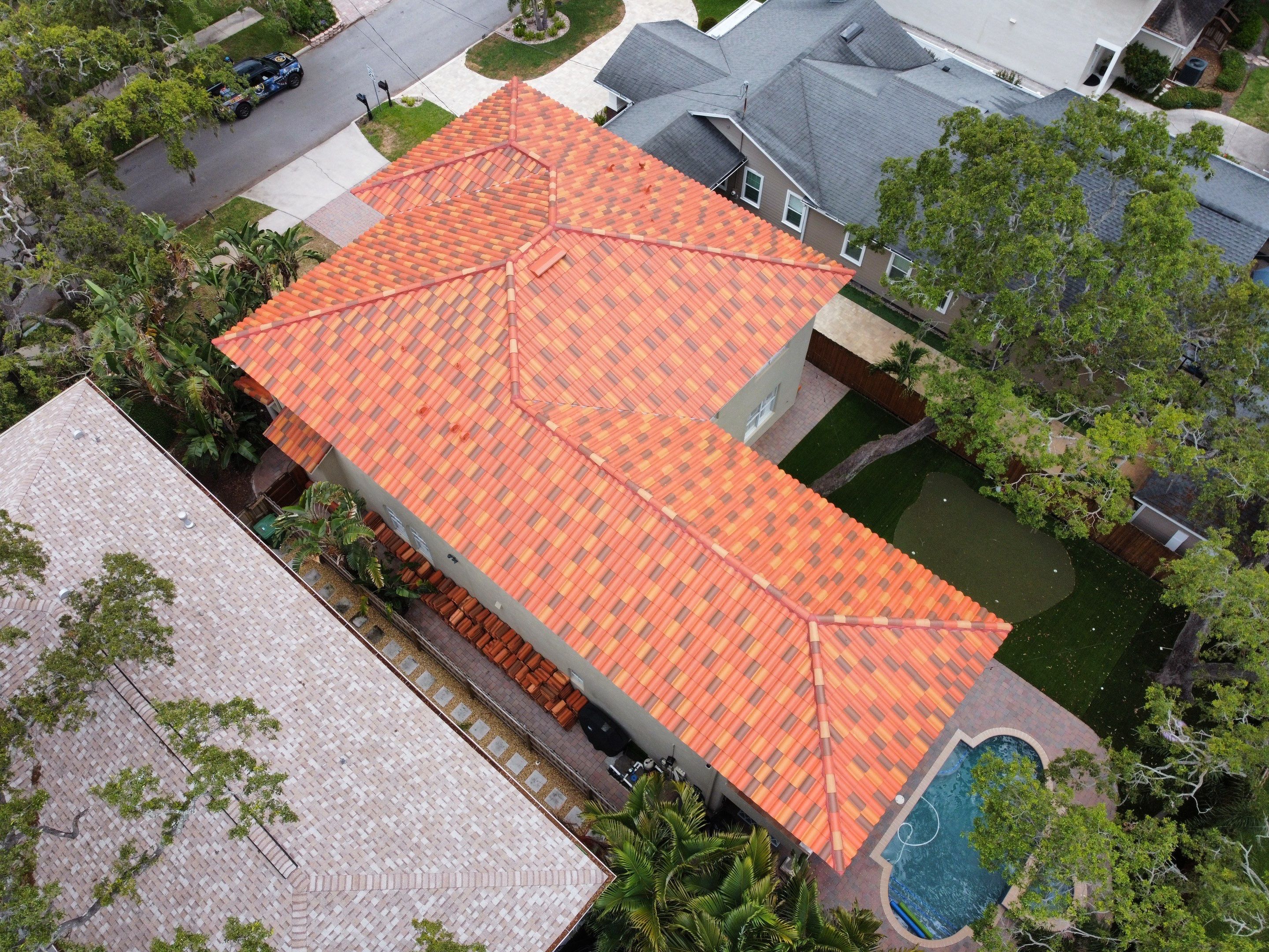 Roof Replacement in Tampa, FL. by Steadfast Roofing 