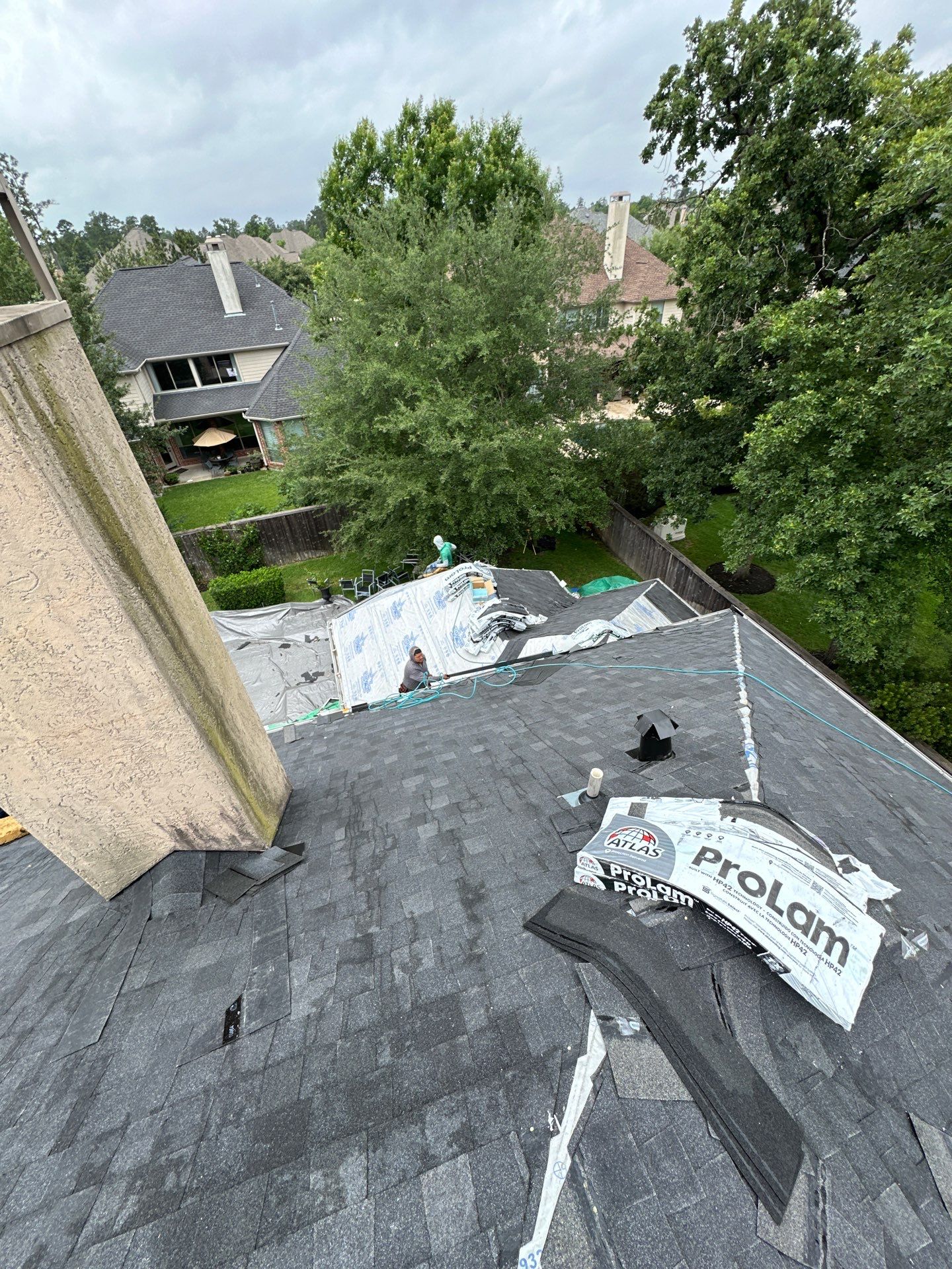 Project in Spring by Motion Roofing