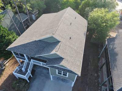 Raised-Home Roof Replacement in Oak Island, NC