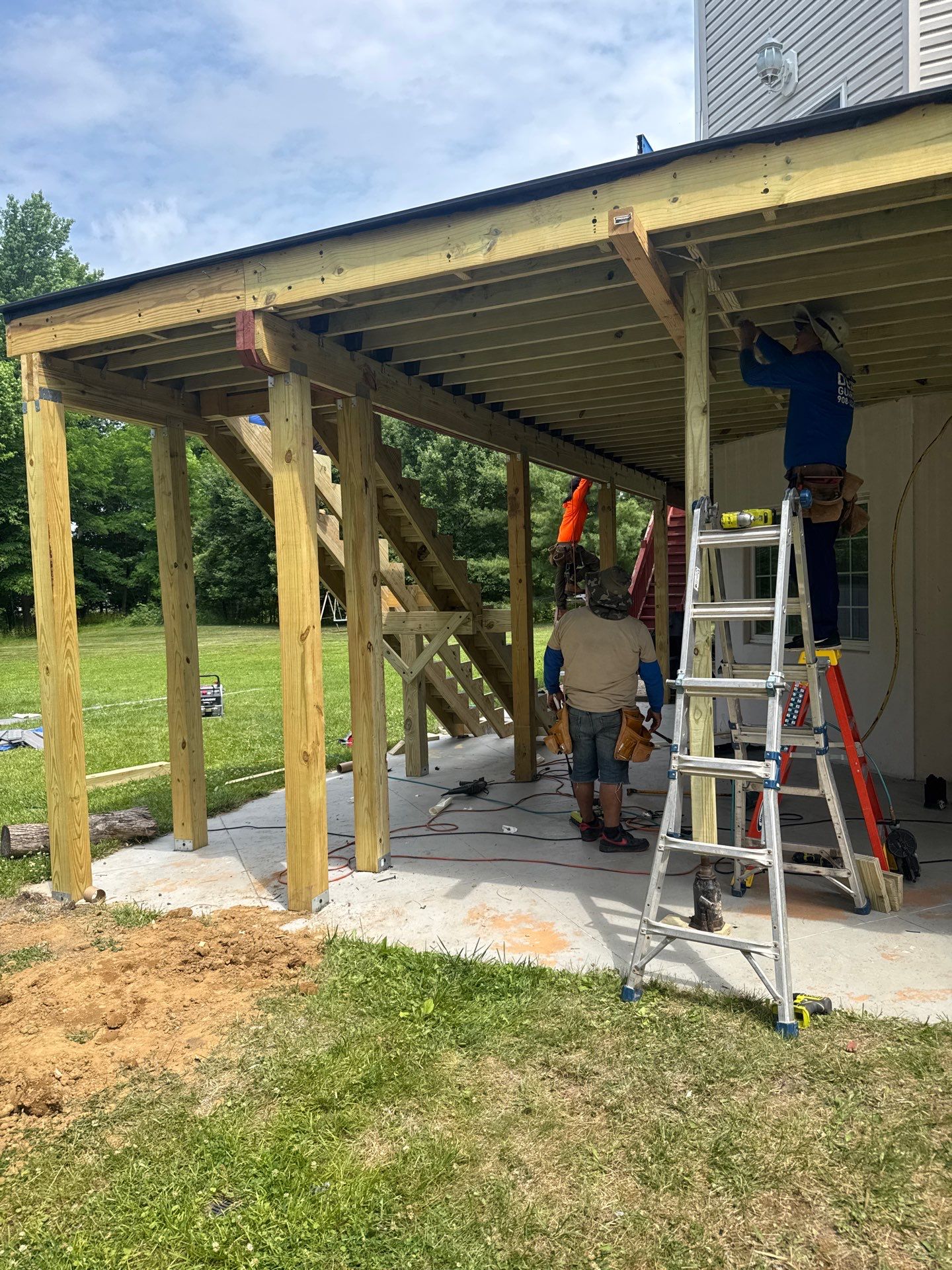 Deck Resurfacing in Manalapan Township, New Jersey by deck guardian