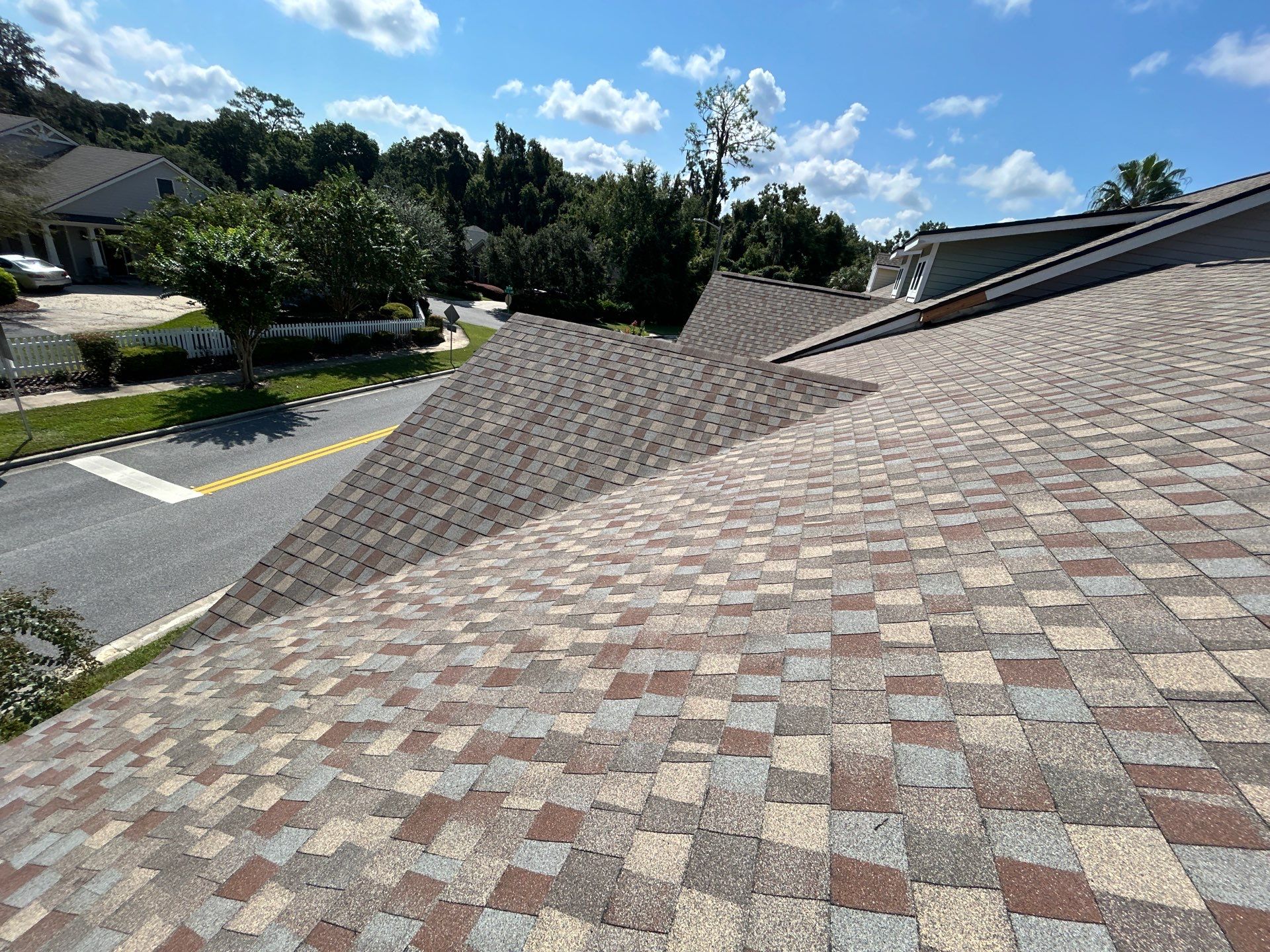 Project in Gainesville by True Force Roofing