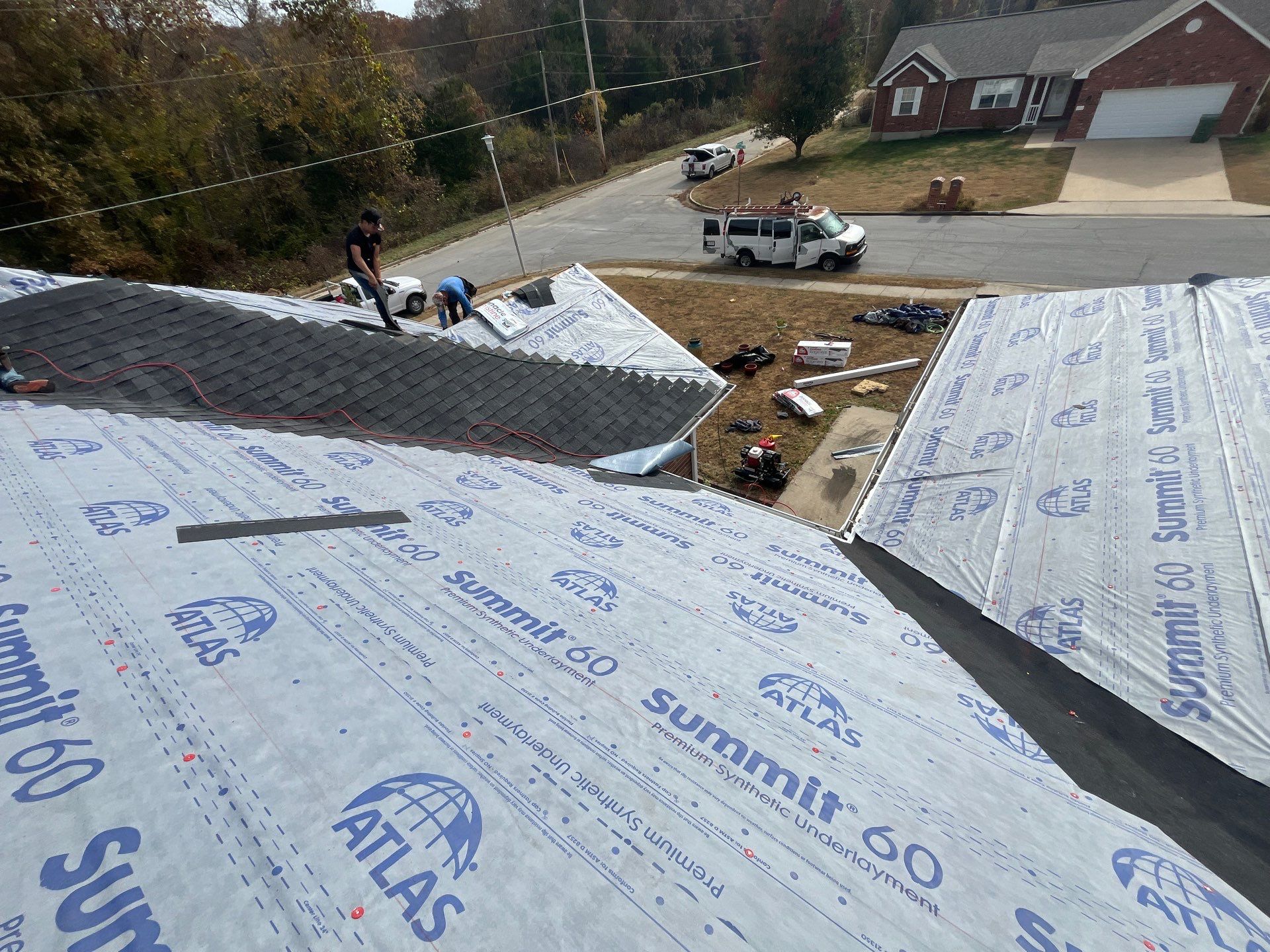 Residential Roofing & Siding Replacement - Atlas Pinnacle Pristine Shingle in the color Black Shadow  by Titan Commercial & Residential Roofing 