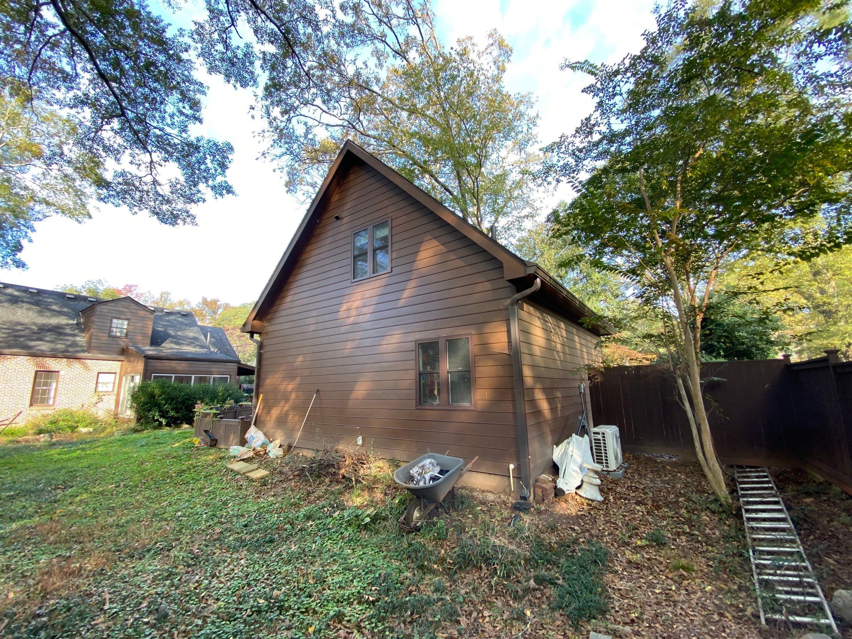 Custom Two-Story Brick Garage and Studio Apartment in Decatur by Swift Home Renovations 