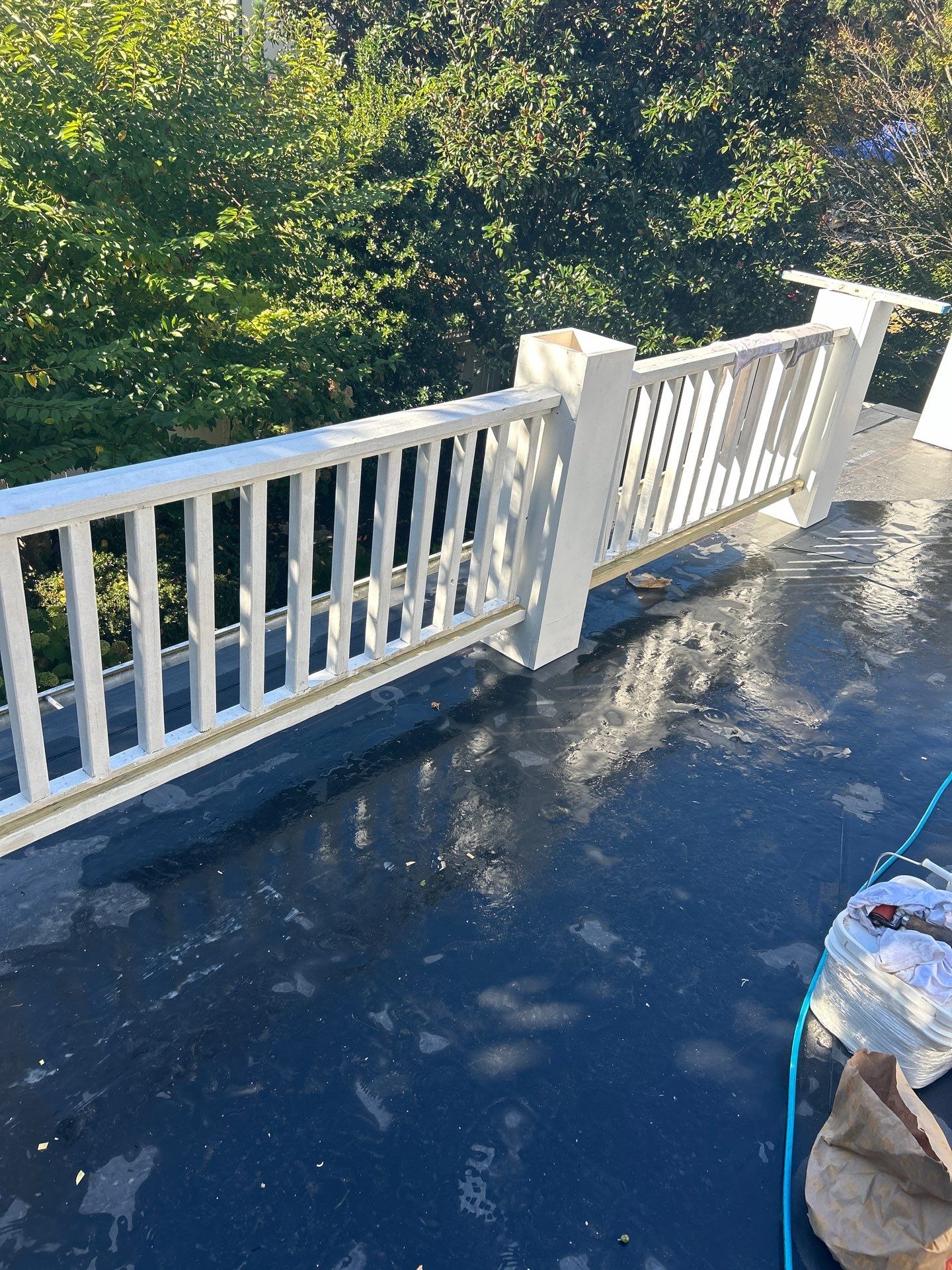 McLean - Residential Flat Roof Replacement with Carlisle Syntec EPDM by RM Banning, Inc.