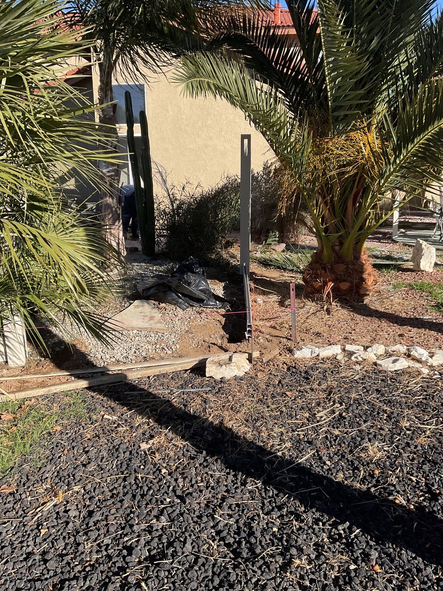 Beautiful vinyl fence installation by Fence Guys Inc.