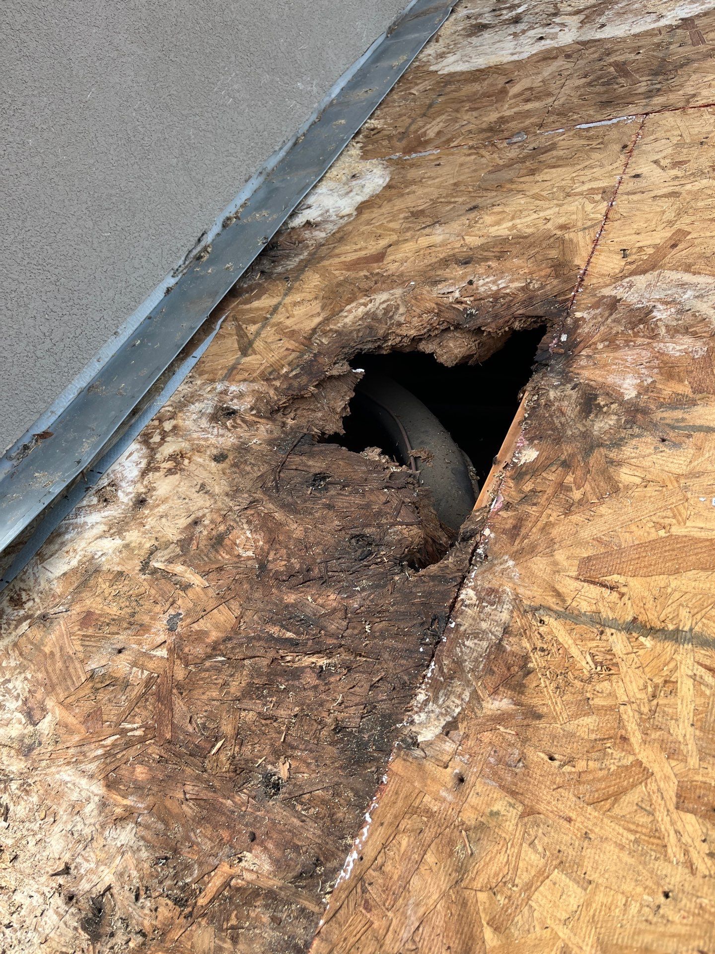 Roof Repair - Toe-board Roof Damage | Rox Roofing  by Rox Roofing
