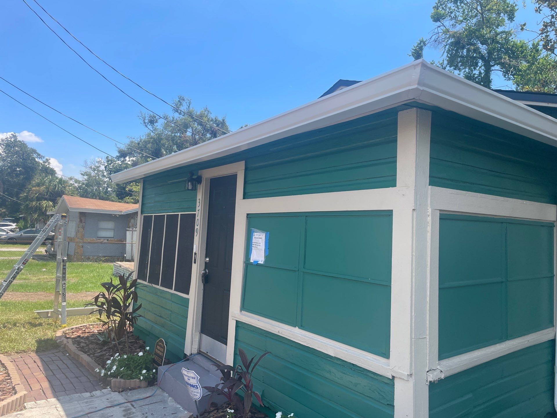 K-Style Seamless Gutters in Tampa FL by Gutter Professors