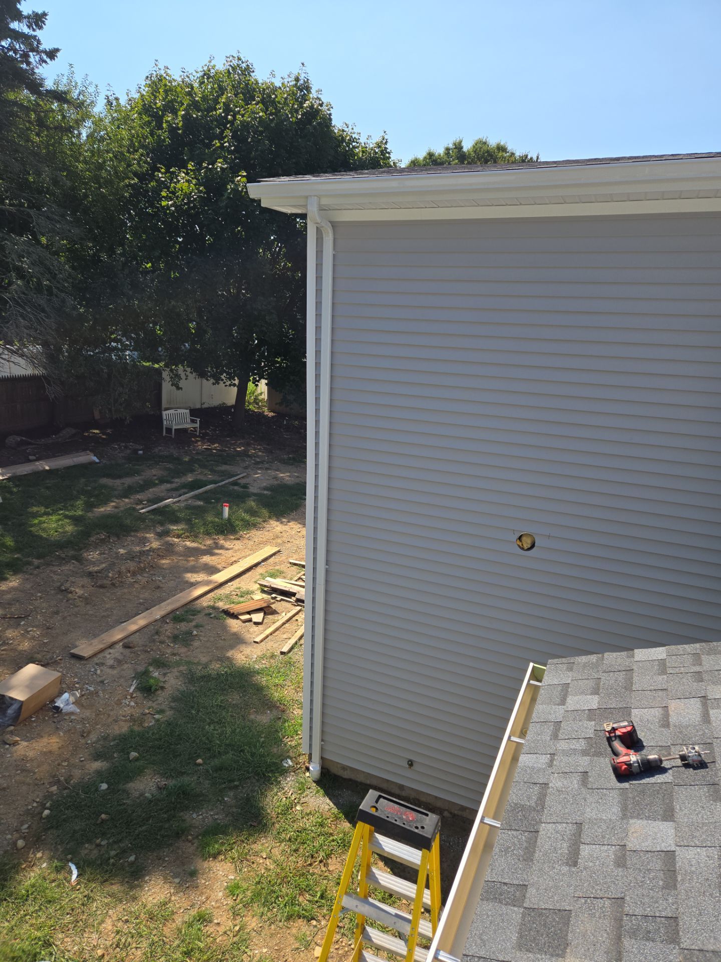 Residential Roofing Installation using Owens Corning TruDefinition Duration AR - Slatestone Gray by A Plus Exterior