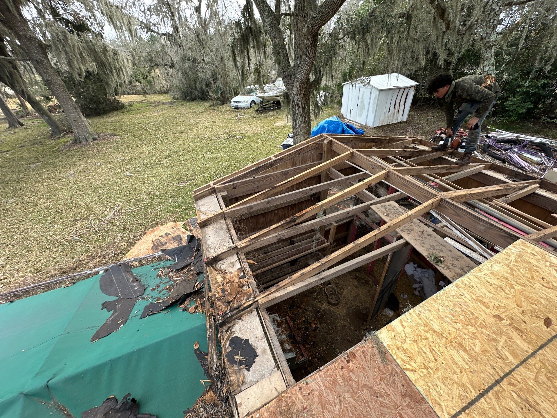 Gaf Hdz Hickory  by Motion Roofing